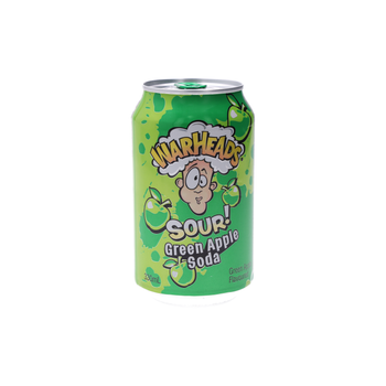 Warheads Sour Green Apple Soda 355ml