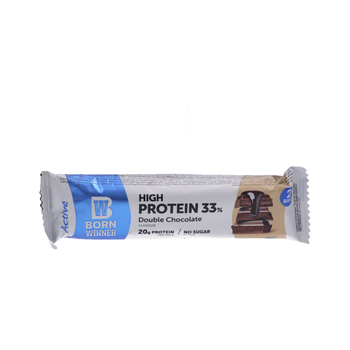 Born Winner Active Double Chocolate Protein Bar 60g