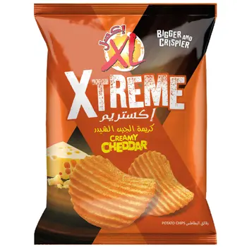 XL Xtreme Creamy Cheddar Potato Chips 40g