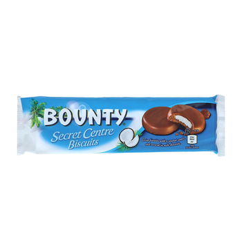 Bounty Secret Centre Coconut Biscuits 132g