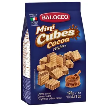Balocco Mini Cubes Italycocoa 125g