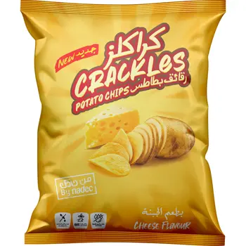 نادك كراكليز رقائق بطاطس بطعم الجبن 155جرام