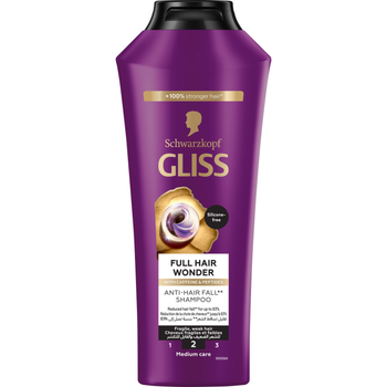 Schwarzkopf Gliss Full Hair Wonder Antihair Fall Shampoo 400Ml