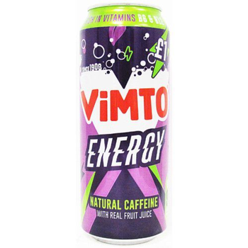 Vimto Energy Drink with Real Fruit Juice 500ml