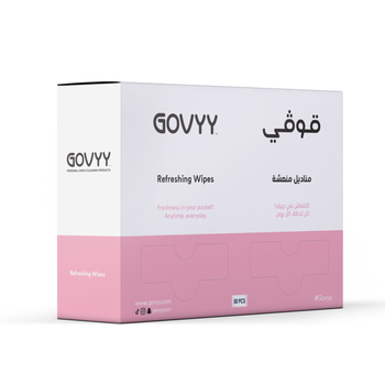 Govyy Refreshing Tissues Pack Contains 18 Packs Each With 50 Individually Wrapped Tissues For Quick Hand Cleaning On The Go And Surface Protection In Public Places 1Piece