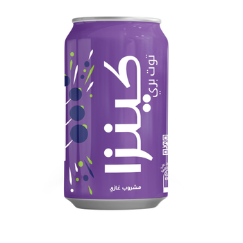 كينزا مشروب غازي توت بري 360مل