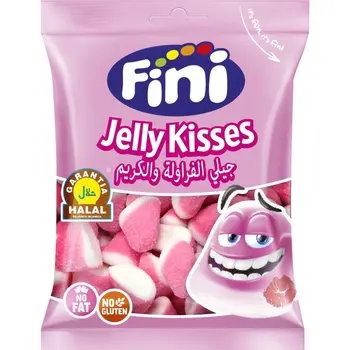 Fini Strawberry Jelly Kisses, 75g