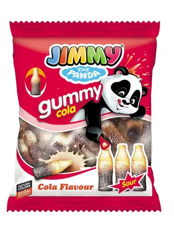 Jimmygummy Sour Big Cola Bag 80g