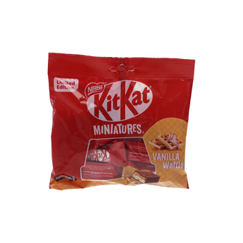 كيت كات ميني بفانيليا وافل 110جرام
