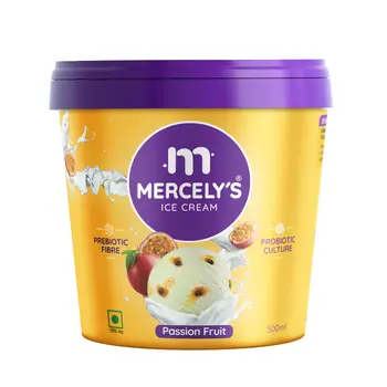 Mercely'S Premium Passion Fruit Ice Cream 500Ml