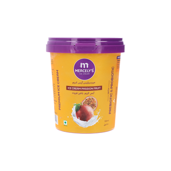Mercely'S Premium Passion Fruit Ice Cream 500ml