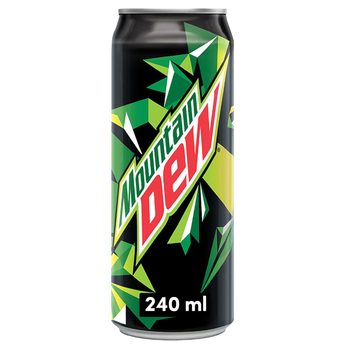 Mountain Dew Soft Drink Can 240 ml