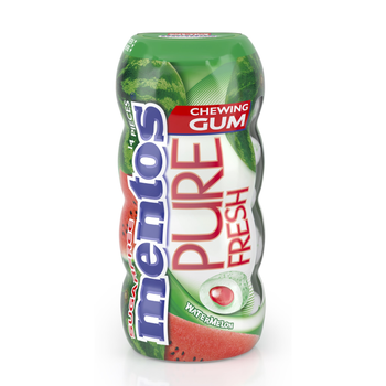 Mentos Pure Fresh Watermelon Sugar-Free Gum 14 Pieces