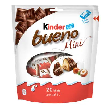Kinder Bueno Mini Milk Chocolate Bar 108g