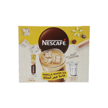 Nescafe Vanilla Wafer Ice Coffee Mix 10x25g