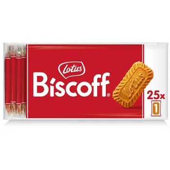 Lotus Biscoff Caramelised Biscuits 25x156g