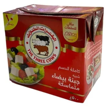The Three Cows White Cheese Full Fat 500g
