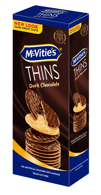 Mcvitie's Digestive Thin Dark Chocolate 150g