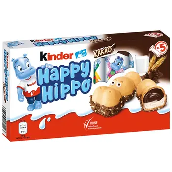 Kinder Happy Hippo Biscuits 103.5g