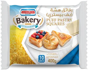 Americana Bakery Puff Pastry Square 400g