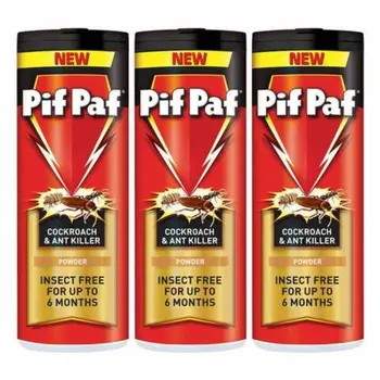 Pif Paf Crawling Insect Killer Powder 3x100g