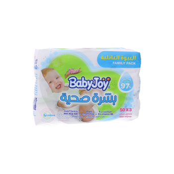 بيبي جوي مناديل مبللة لبشرة صحية 150ورقة