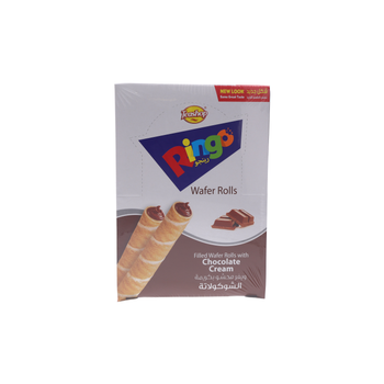 تي شوب رينجو ويفر بالشوكولاتة 12 × 16جرام