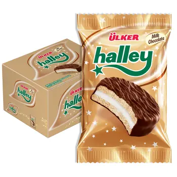 Ulker Halley Milk Chocolate Biscuit 12x26g