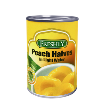 Freshly Peach Halves in Light Syrup 425g
