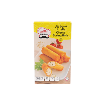 Al Kabeer Cheese Spring Rolls 240g