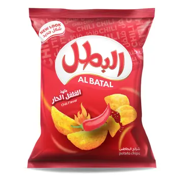 Al Batal Family Chips Chilli 110g