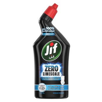 JIF Zero Limescale Antibacterial Toilet Cleaner Ocean Power 750 ml