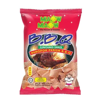 Miaow Miaow BBQ Flavoured Keropok 60g