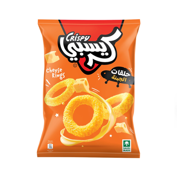 Saudia Crispy Rings Cheese Chips 90g