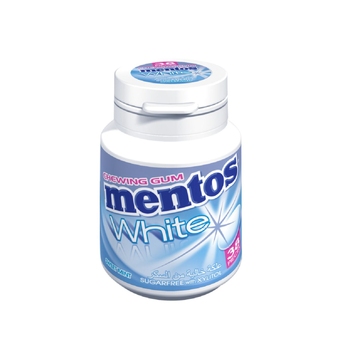 Mentos White Gum Sweet Mint Sugar-Free Bottle 38Pieces