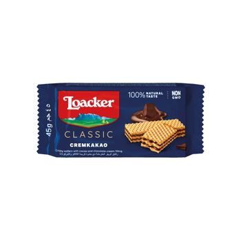 Loacker Wafer Cream Kakao 45 g