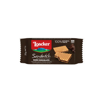 Loacker Dark Chocolate and Hazelnut Wafer 25g