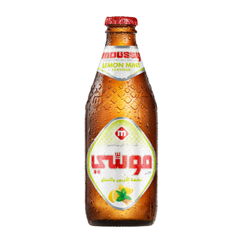 Moussy Lemon Mint Non-Alcoholic Malt Beer 330ml