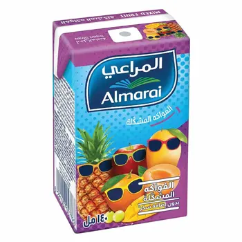 Almarai Mixed Fruit Drink No Added Sugar 140ml
