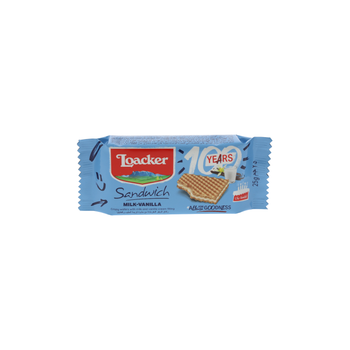 Loacker Sandwich Milk 25g