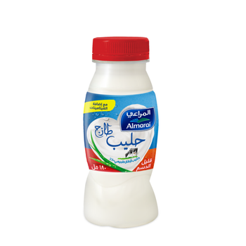 Almarai Low Fat Fresh Milk With Added Vitamins 180Ml