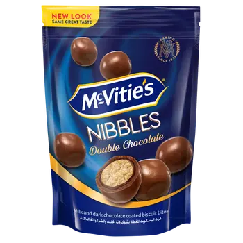 Mcvitie's Digestive Nibbles Double Chocolate 110g