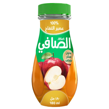 الصافي عصير تفاح 180مل