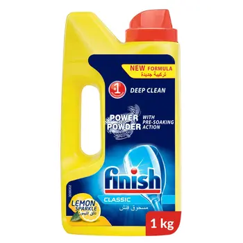 Finish Classic Lemon Dishwasher Detergent 1kg
