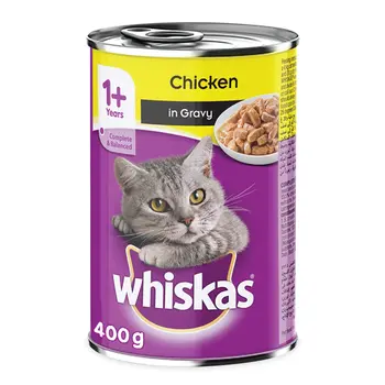 Whiskas Chicken in Gravy Wet Cat Food 400g