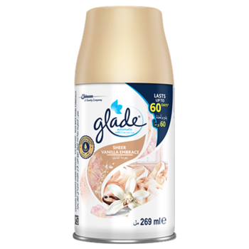 Glade Automatic Refill Sheer Vanilla Embrace 269Ml