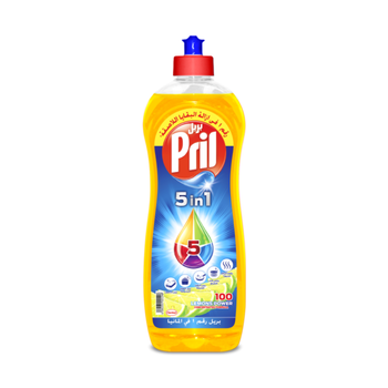Pril 5-in-1 Lemon Dish Wash Liquid 1L