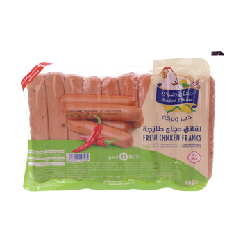 Radwa Spicy Chicken Fresh Franks 400g