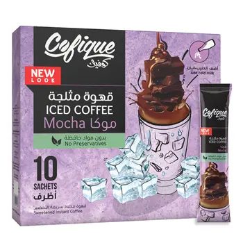 Cofique Mocha Iced Coffee 10x24g