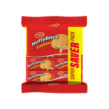 Tiffany Nutty Bites Cashew Value Pack 72g
